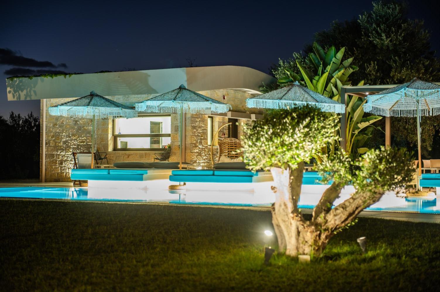 Nestor Luxury Villas Romanos  Esterno foto