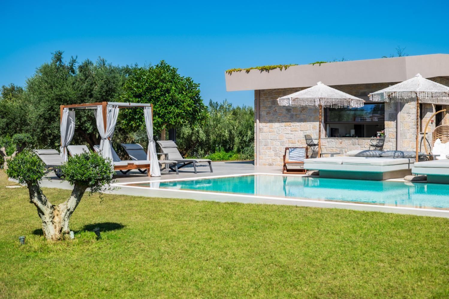 Nestor Luxury Villas Romanos  Esterno foto