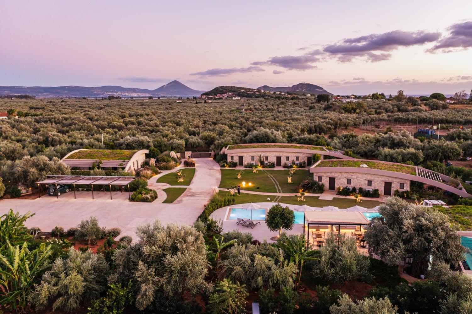 Nestor Luxury Villas Romanos  Esterno foto