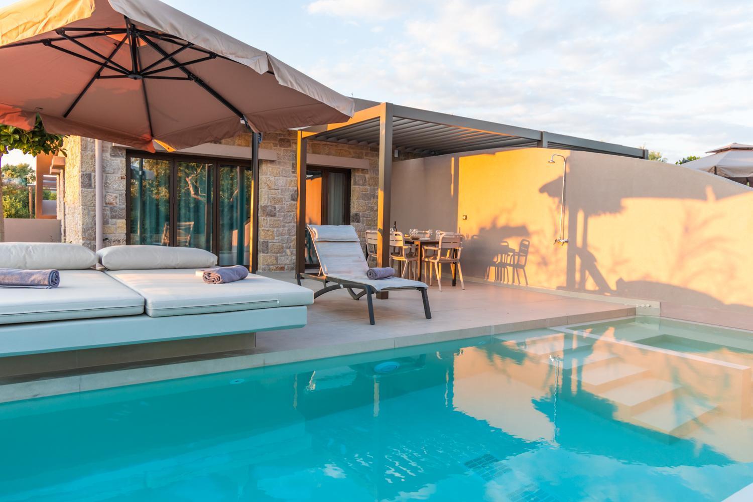 Nestor Luxury Villas Romanos  Camera foto