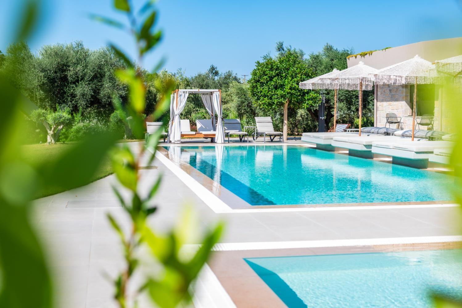 Nestor Luxury Villas Romanos  Esterno foto