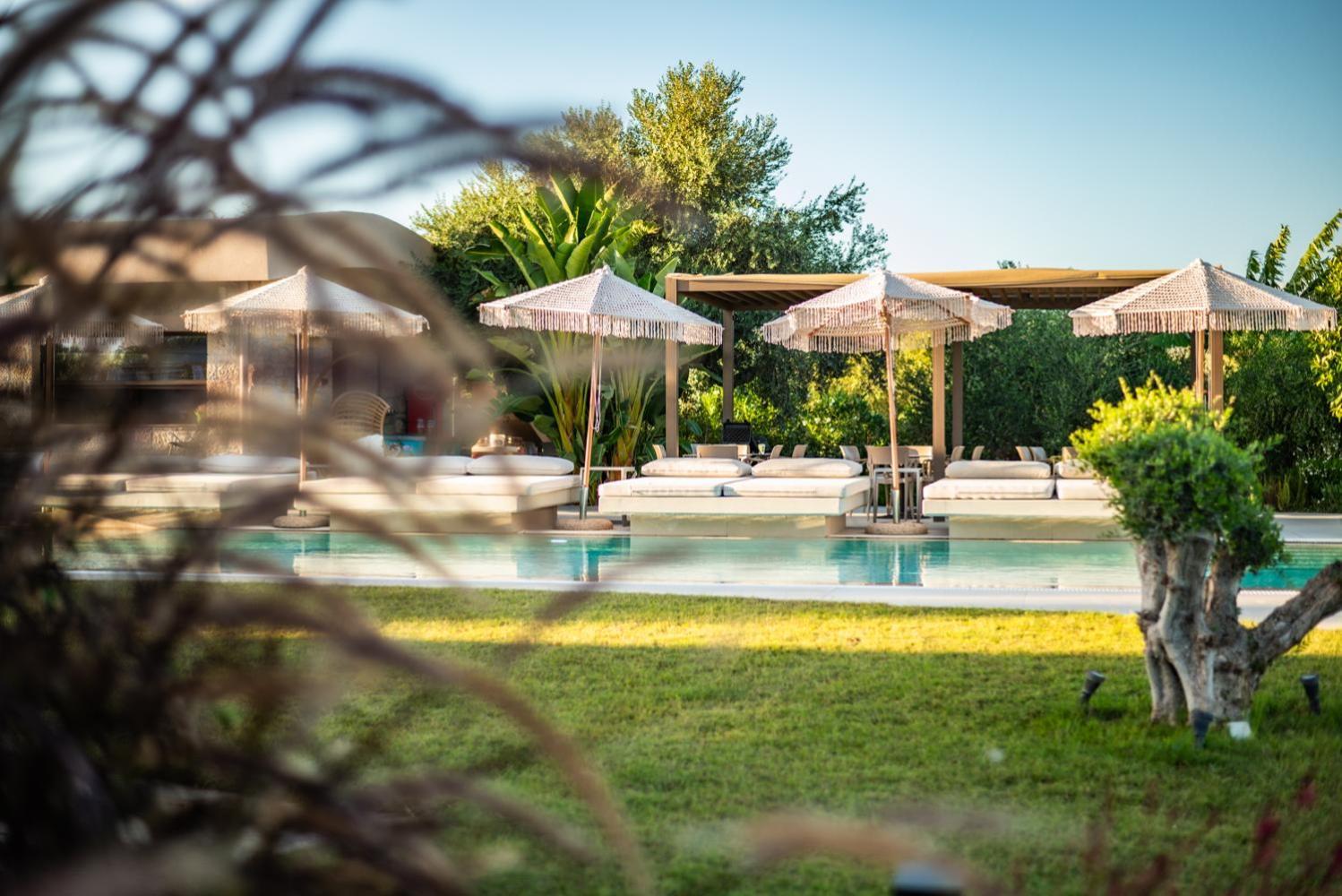 Nestor Luxury Villas Romanos  Esterno foto