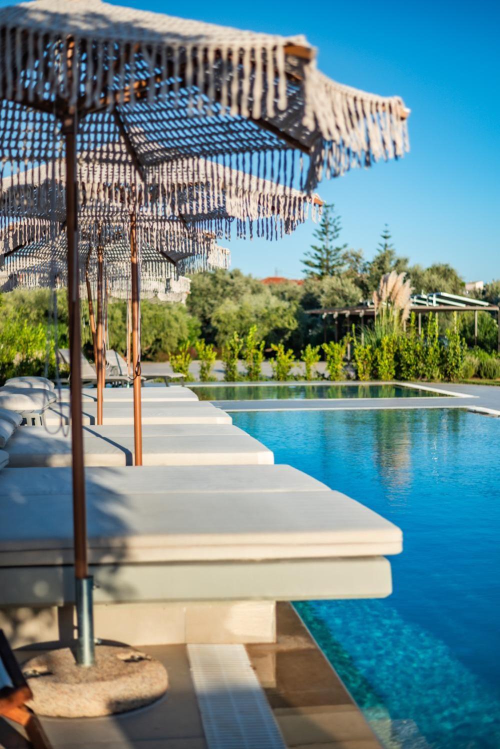 Nestor Luxury Villas Romanos  Esterno foto